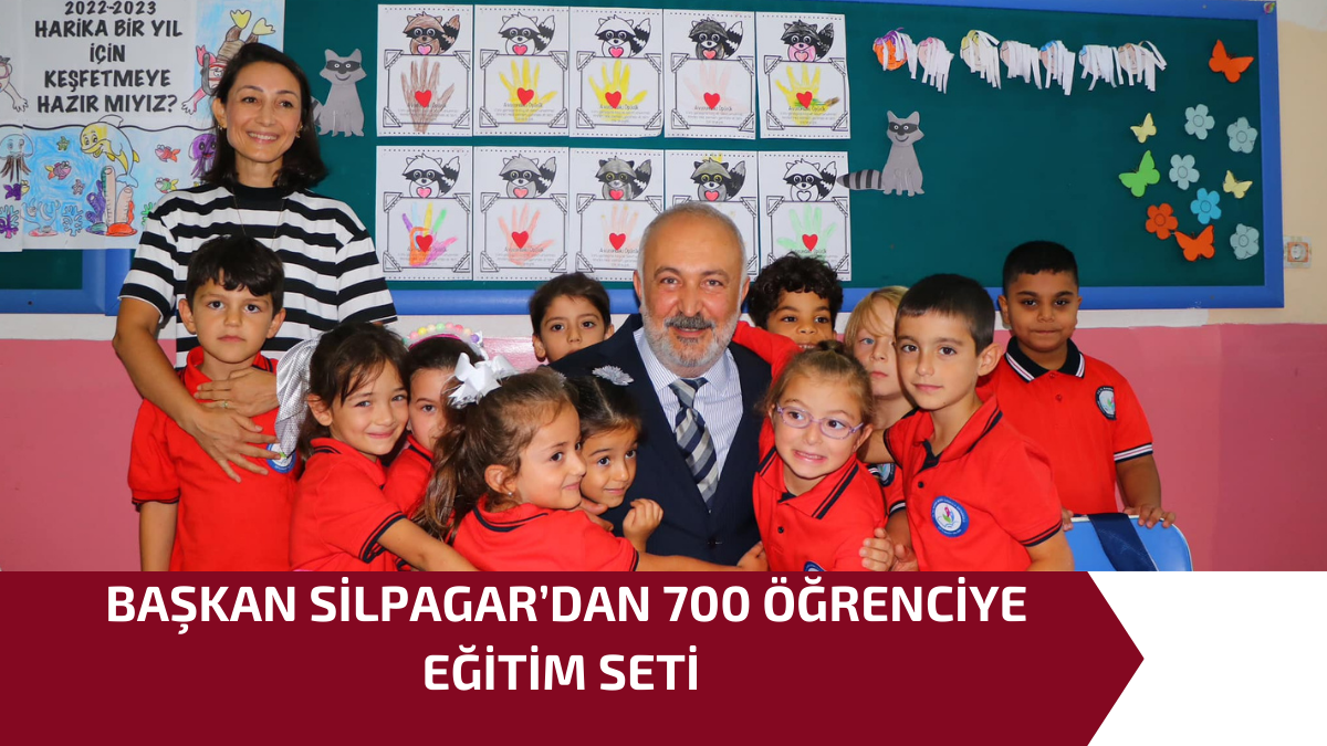 BAŞKAN SİLPAGAR’DAN 700 ÖĞRENCİYE EĞİTİM SETİ