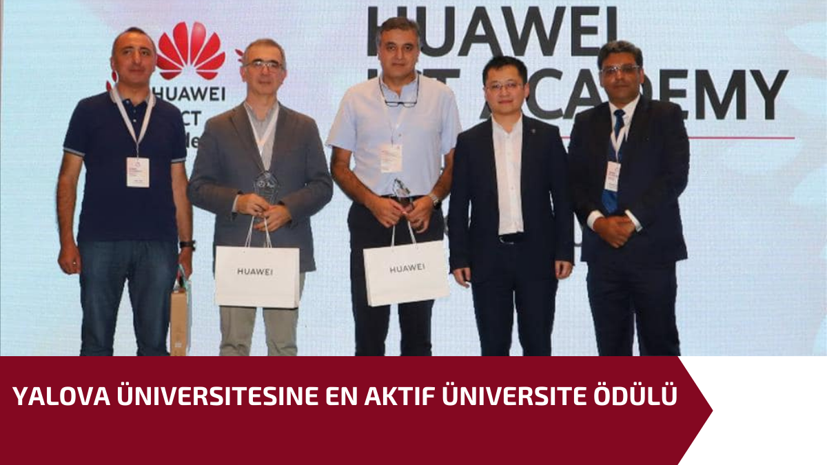 YALOVA ÜNIVERSITESINE EN AKTIF ÜNIVERSITE ÖDÜLÜ