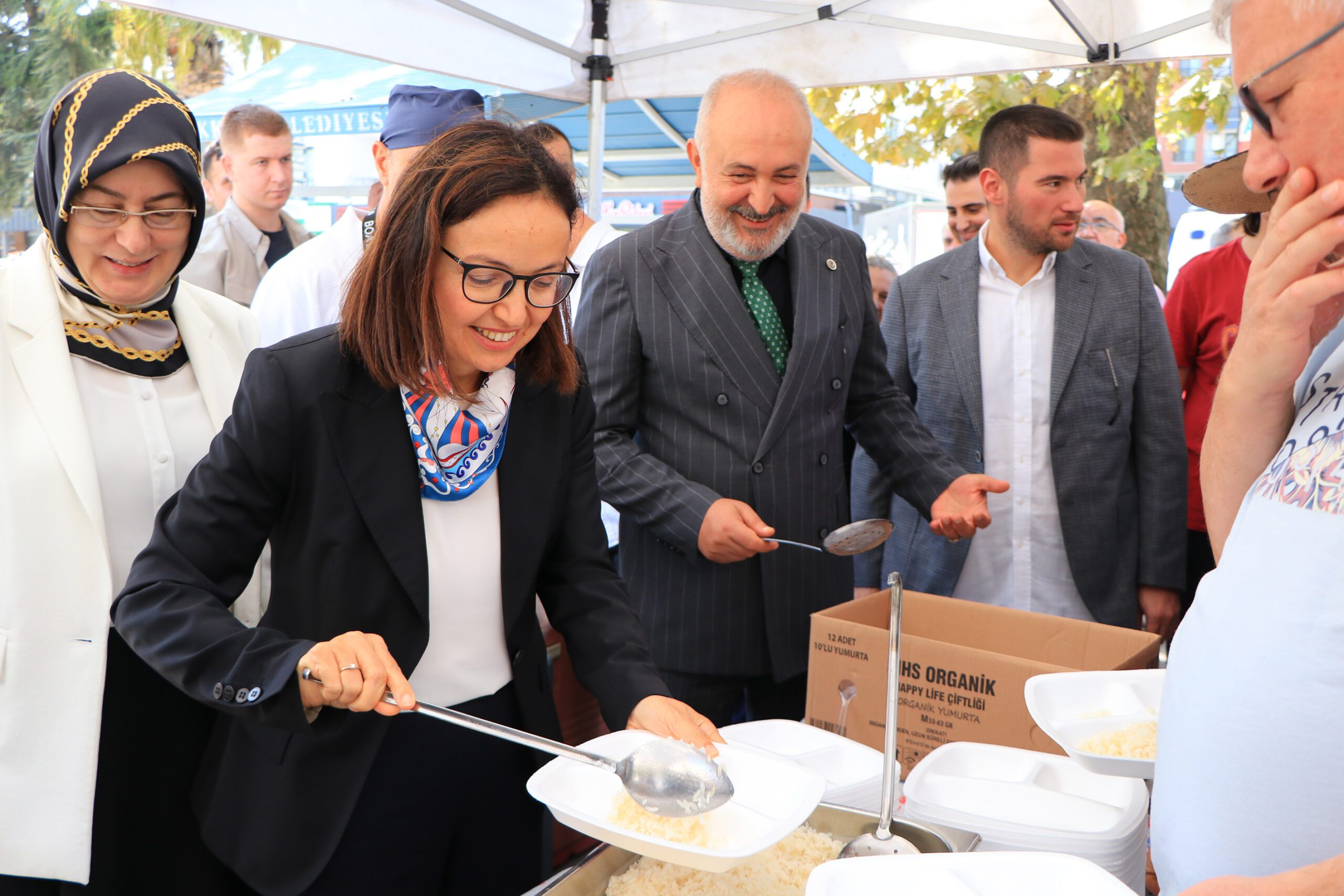 VALİ KAYA, AHİLİK HAFTASI KUTLAMALARI İÇİN ÇİFTLİKKÖY'DEYDİ (1)