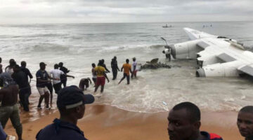 Fildişi Sahili’nde Fransız Kargo Uçağı Denize Düştü: 4 Ölü