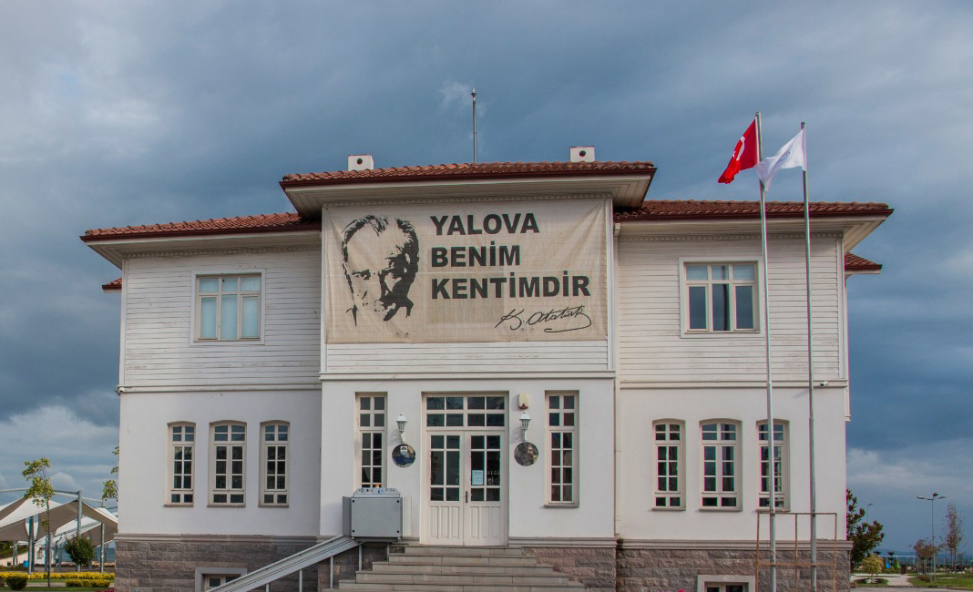 km