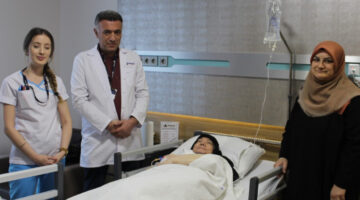 Darıca’dan gelen hasta Özel Atakent’te sağlığına kavuştu